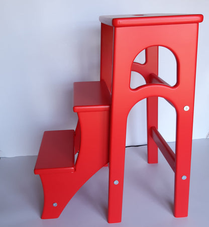 Stepladder, StepStool, Stool Ladder, Foot Stool, Convertible Chair, Kitchen Step Stool, Dinning Stool, Transformer Stool