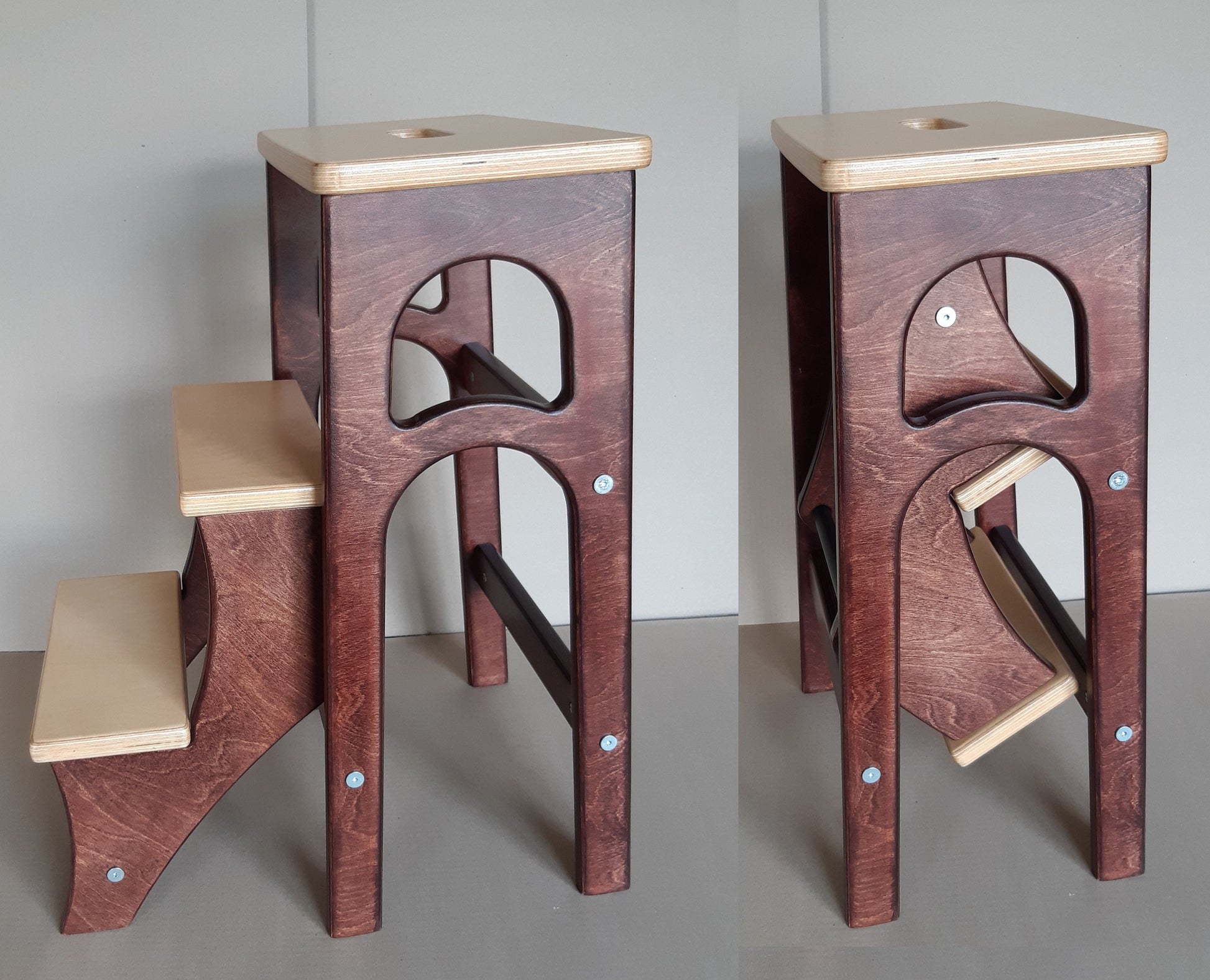 Stepladder, StepStool, Stool Ladder, Foot Stool, Convertible Chair, Kitchen Step Stool, Dinning Stool, Transformer Stool