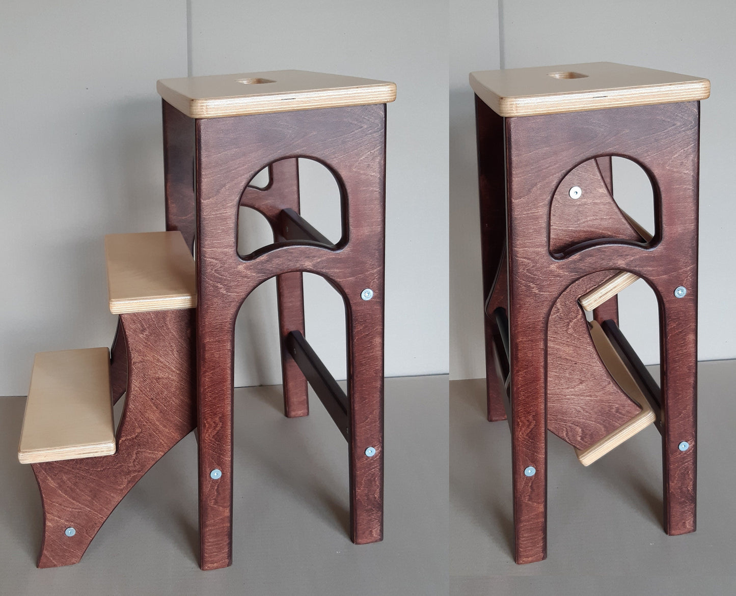 Stepladder, StepStool, Stool Ladder, Foot Stool, Convertible Chair, Kitchen Step Stool, Dinning Stool, Transformer Stool