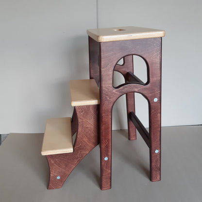 Stepladder, StepStool, Stool Ladder, Foot Stool, Convertible Chair, Kitchen Step Stool, Dinning Stool, Transformer Stool