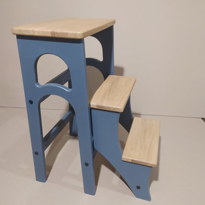 Adult stepladder, StepStool, Stool Ladder, Foot Stool, Convertible Chair, Kitchen Step Stool, Dinning Stool, Transformer Stool