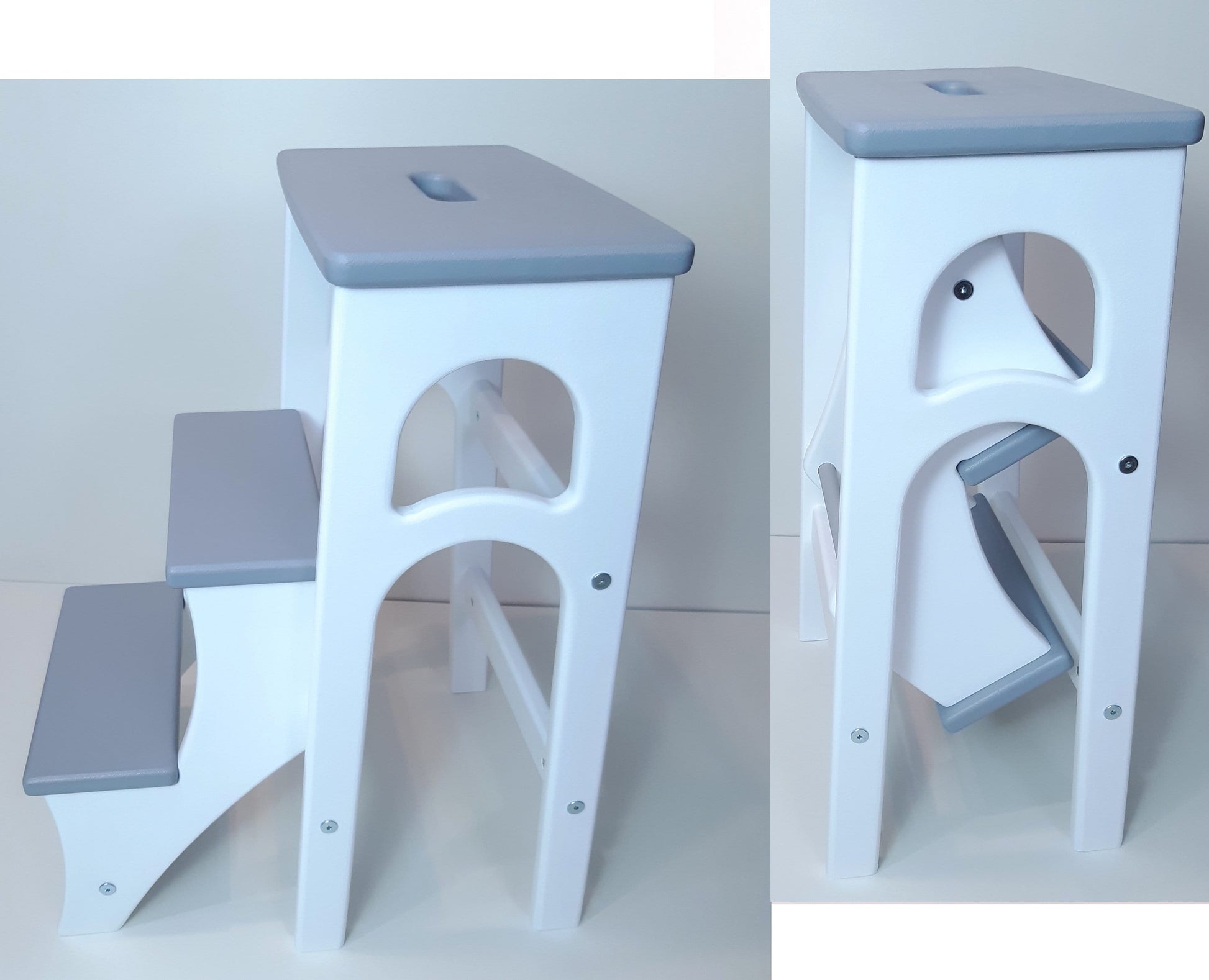 Stepladder any Color Combinations, StepStool, Stool Ladder, Foot Stool, Convertible Chair, Kitchen Step Stool, Dinning Stool