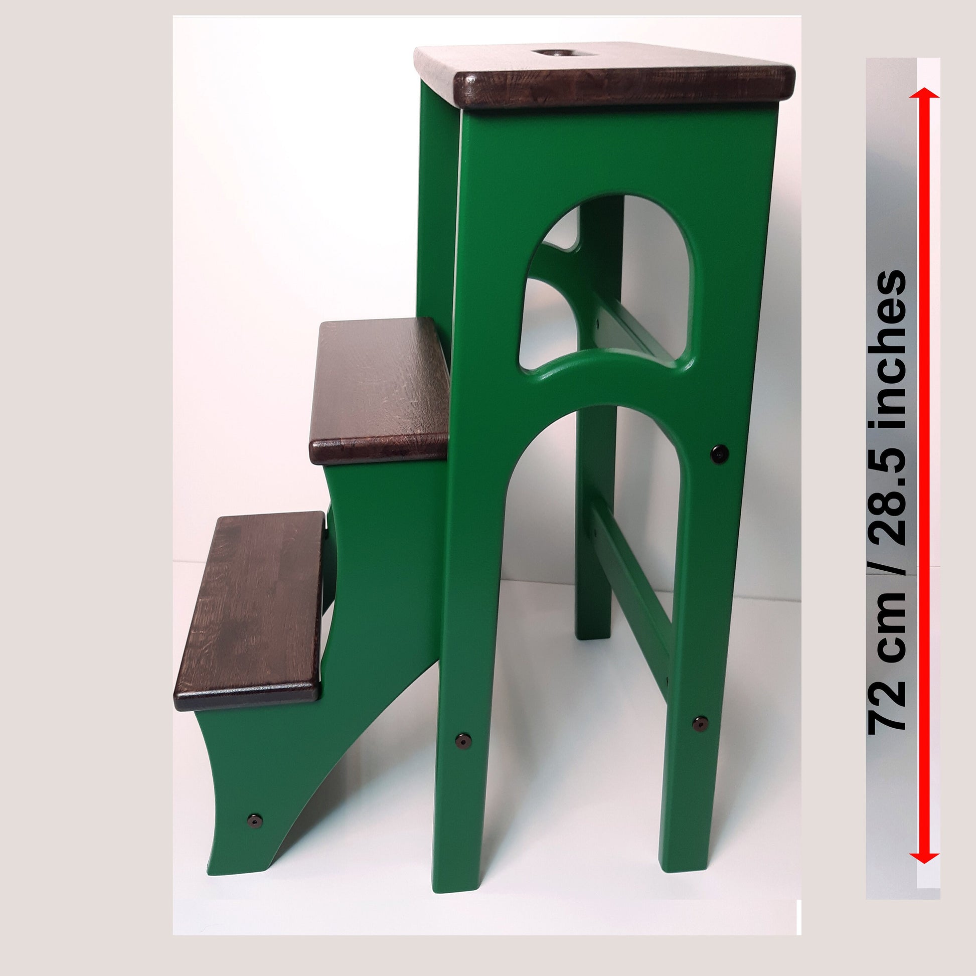 High Stepladder 28.5 inches, StepStool, Stool Ladder, Foot Stool, Convertible Chair, Kitchen Step Stool, Dinning Stool, Transformer Stool