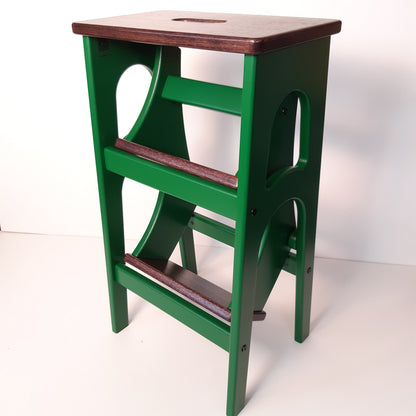 High Stepladder 28.5 inches, StepStool, Stool Ladder, Foot Stool, Convertible Chair, Kitchen Step Stool, Dinning Stool, Transformer Stool
