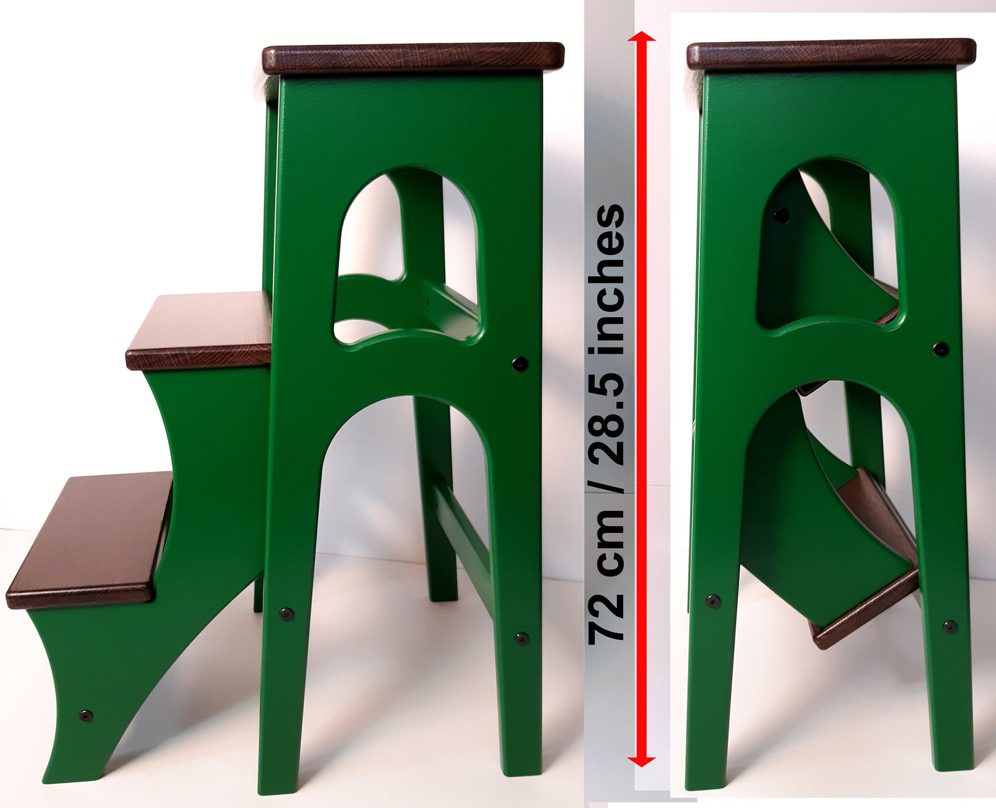 High Stepladder 28.5 inches, StepStool, Stool Ladder, Foot Stool, Convertible Chair, Kitchen Step Stool, Dinning Stool, Transformer Stool