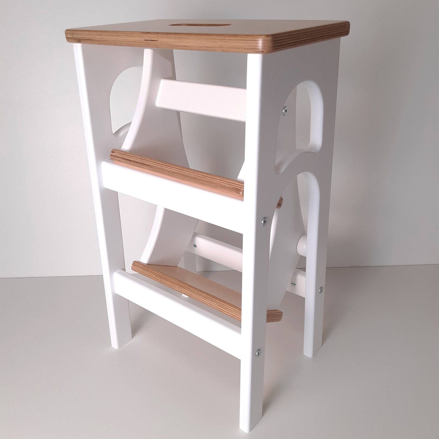 Stepladder, StepStool, Stool Ladder, Foot Stool, Convertible Chair, Kitchen Step Stool, Transformer Stool, Red ladder, Grey ladder
