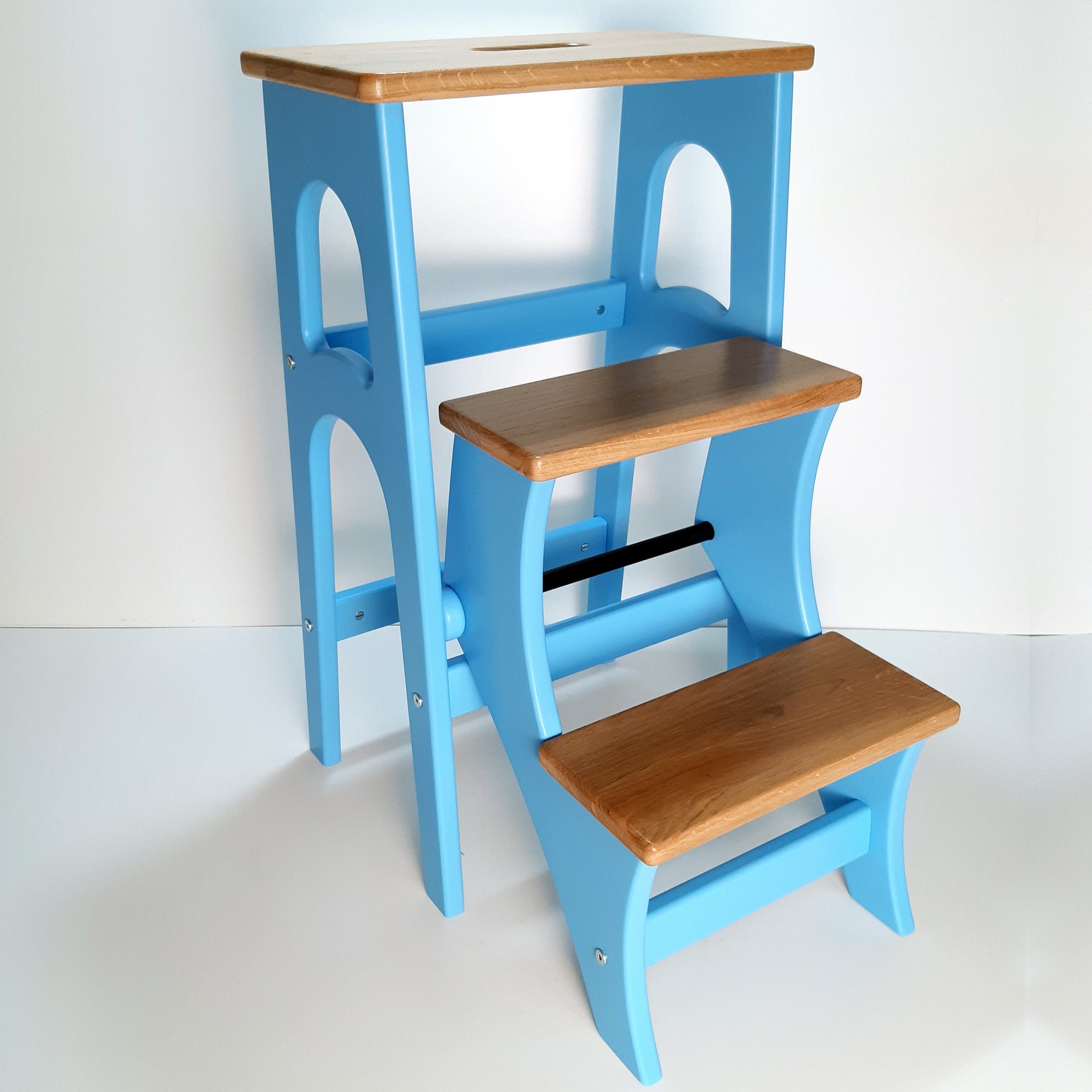 High Stepladder 28.5 inches, StepStool, Stool Ladder, Foot Stool, Convertible Chair, Kitchen Step Stool, Dinning Stool, Transformer Stool