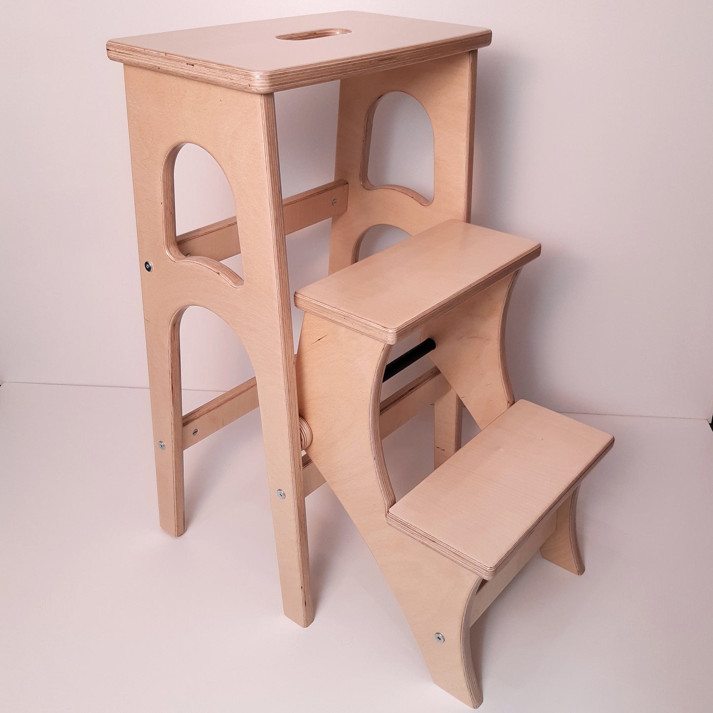 High Stepladder 28.5 inches, StepStool, Stool Ladder, Foot Stool, Convertible Chair, Kitchen Step Stool, Dinning Stool, Transformer Stool