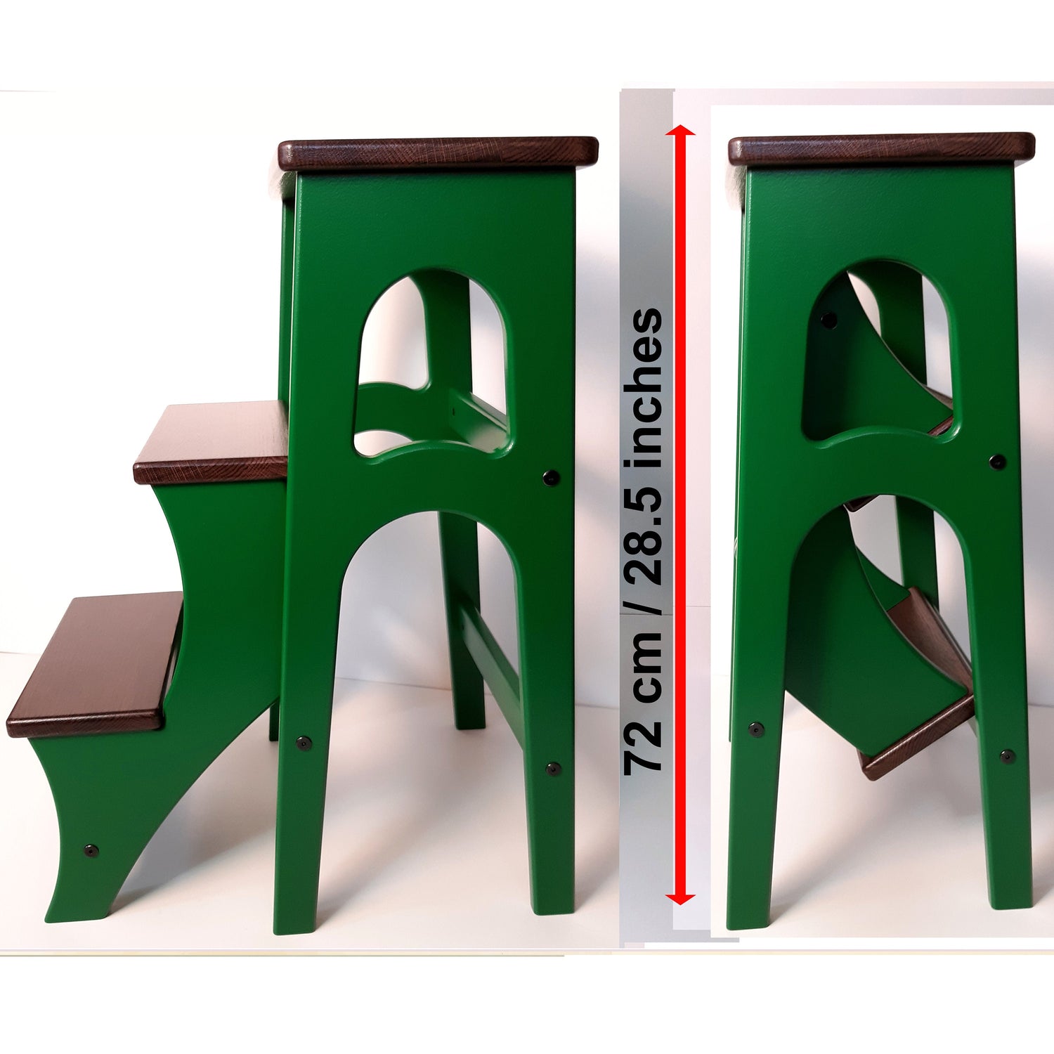 High Stepladder 28.5 inches, StepStool, Stool Ladder, Foot Stool, Convertible Chair, Kitchen Step Stool, Dinning Stool, Transformer Stool