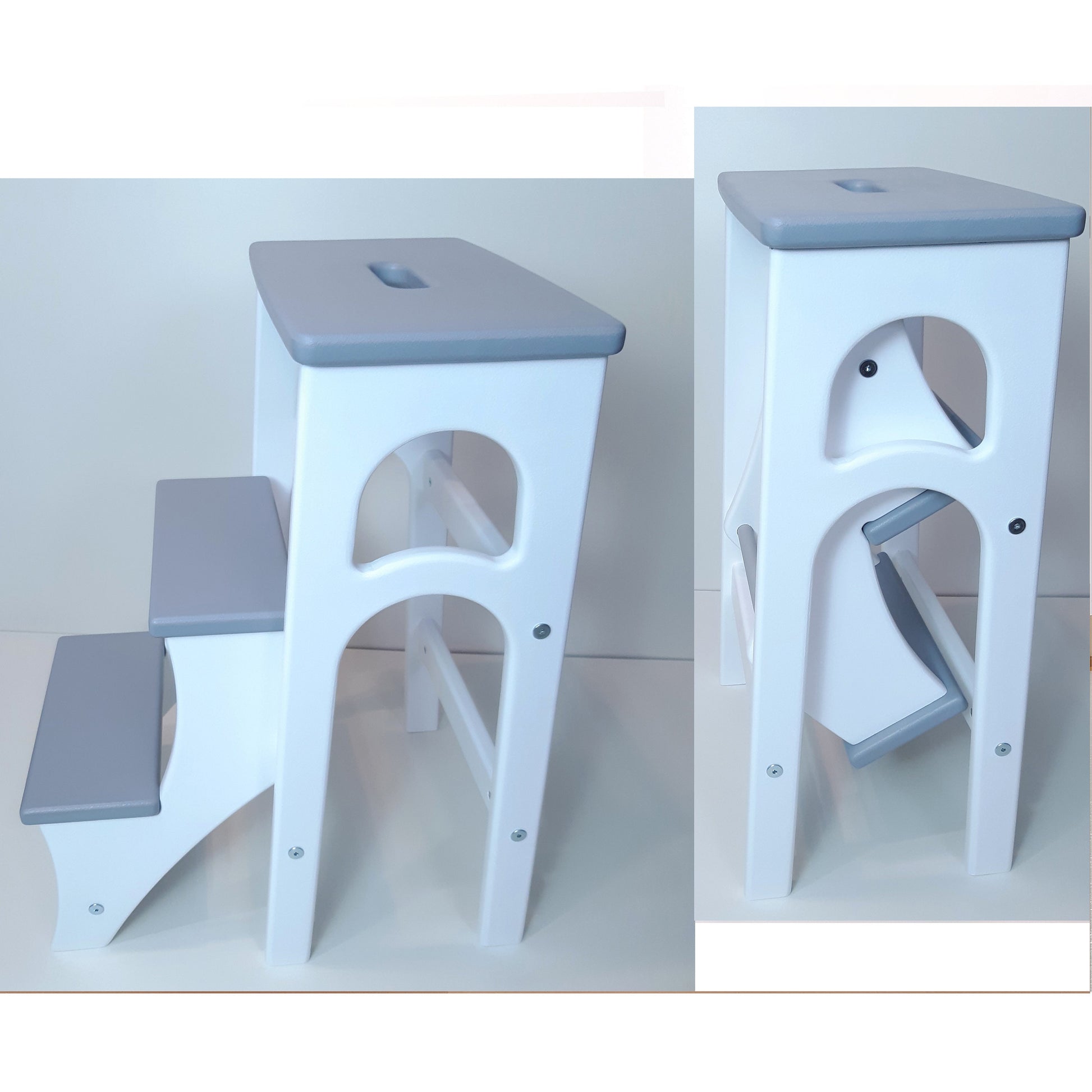 Stepladder any Color Combinations, StepStool, Stool Ladder, Foot Stool, Convertible Chair, Kitchen Step Stool, Dinning Stool