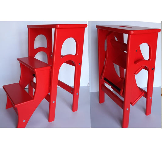 Stepladder, StepStool, Stool Ladder, Foot Stool, Convertible Chair, Kitchen Step Stool, Dinning Stool, Transformer Stool