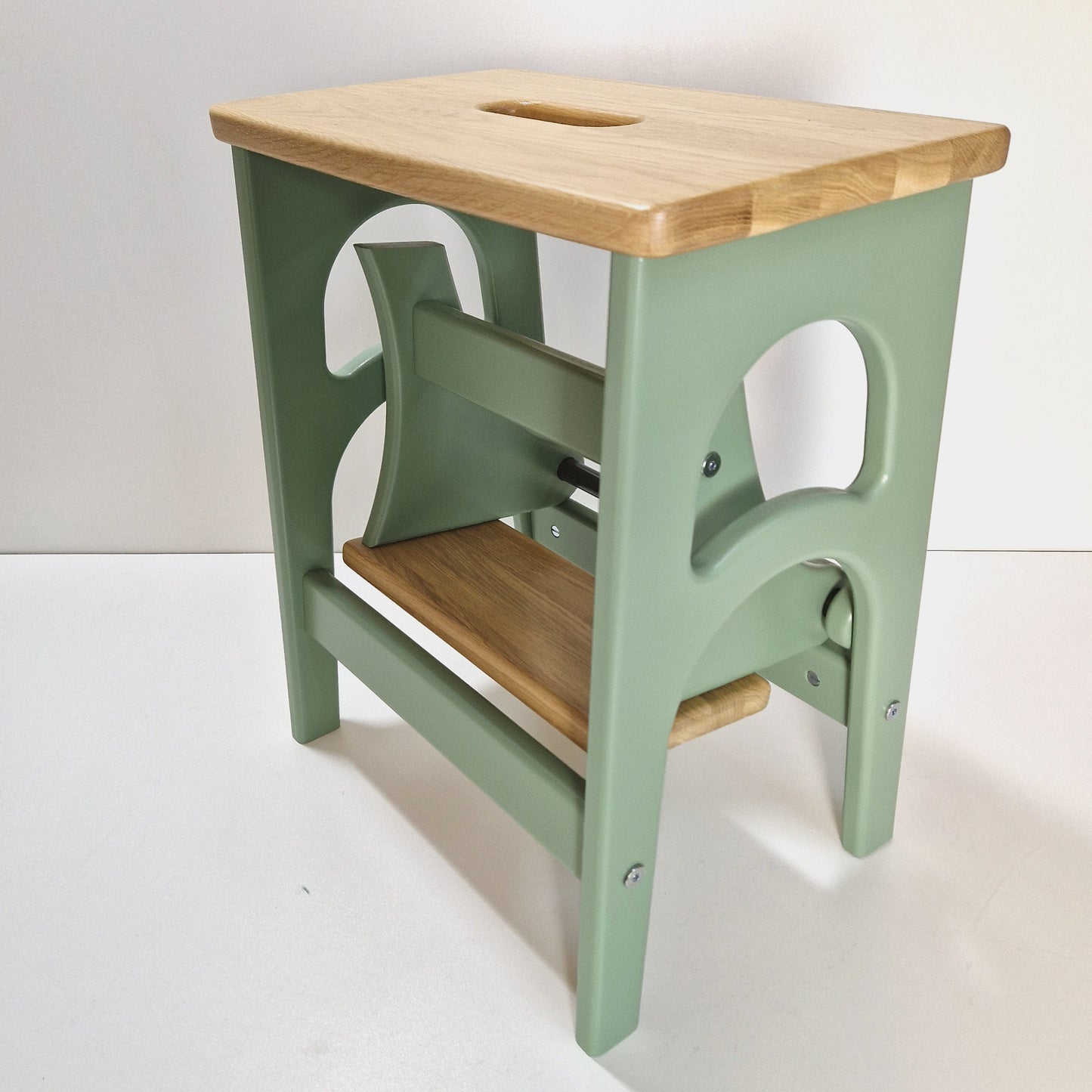 Stepladder, StepStool, Stool Ladder, Foot Stool, Convertible Chair, Kitchen Step Stool, Dinning Stool, Transformer 17.8"