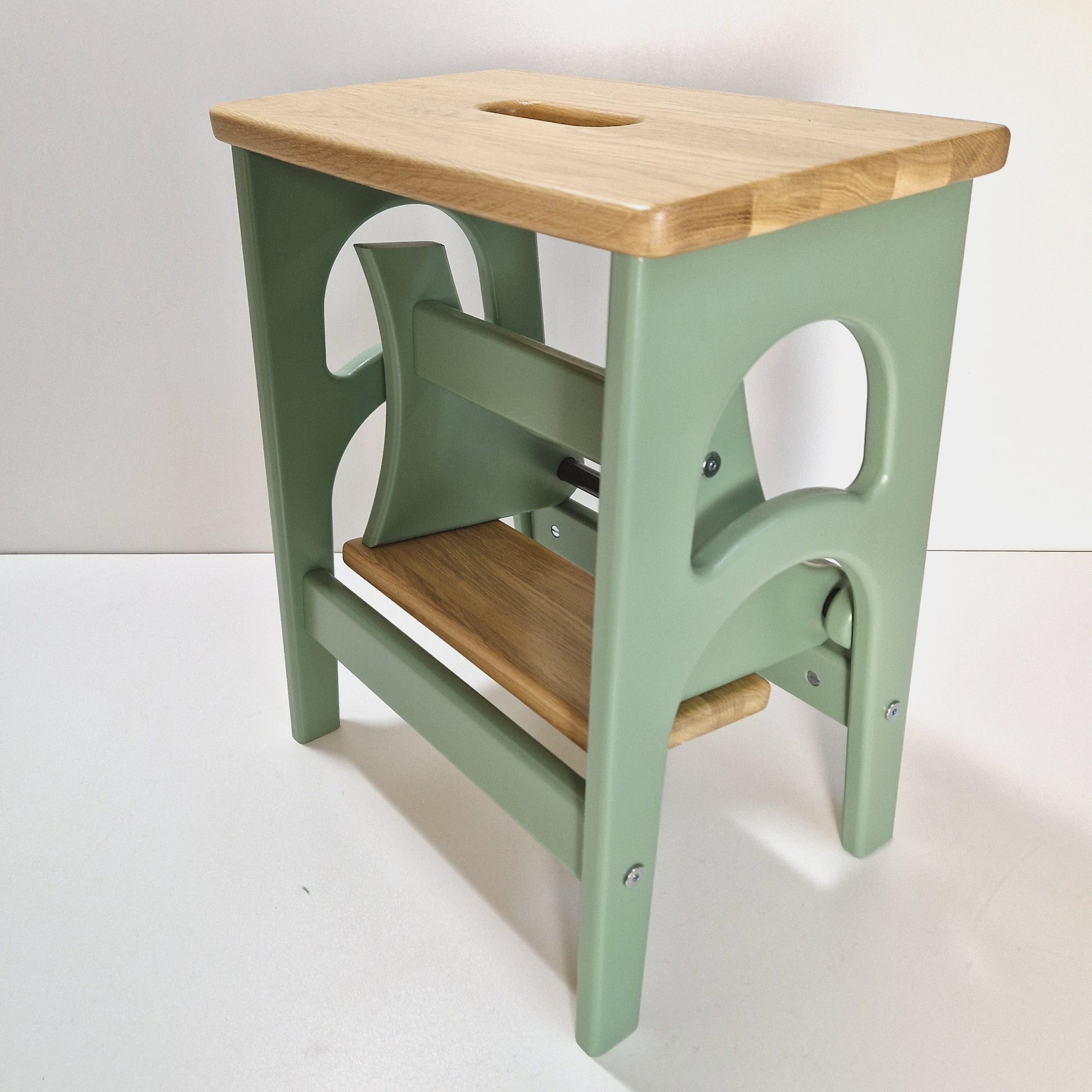 Stepladder, StepStool, Stool Ladder, Foot Stool, Convertible Chair, Kitchen Step Stool, Dinning Stool, Transformer 17.8"