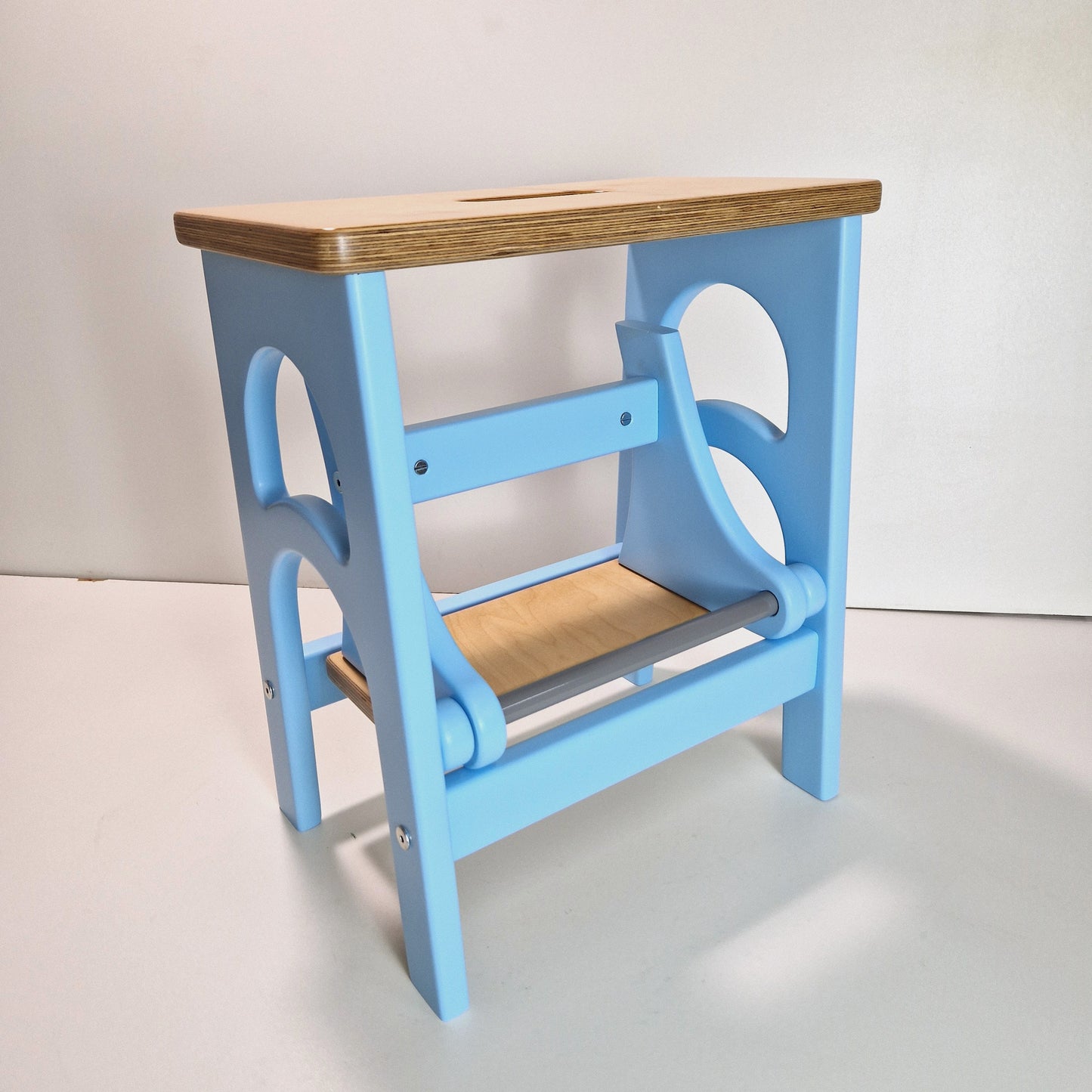 Stepladder, StepStool, Stool Ladder, Foot Stool, Convertible Chair, Kitchen Step Stool, Dinning Stool, Transformer 17.8"