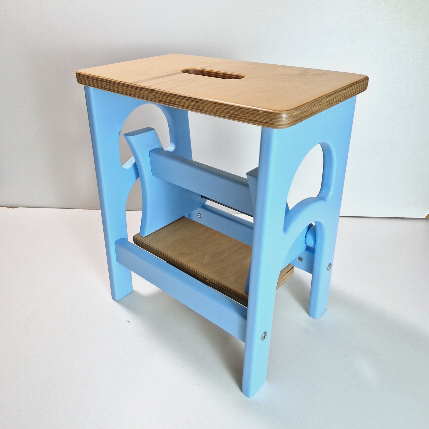 Stepladder, StepStool, Stool Ladder, Foot Stool, Convertible Chair, Kitchen Step Stool, Dinning Stool, Transformer 17.8"