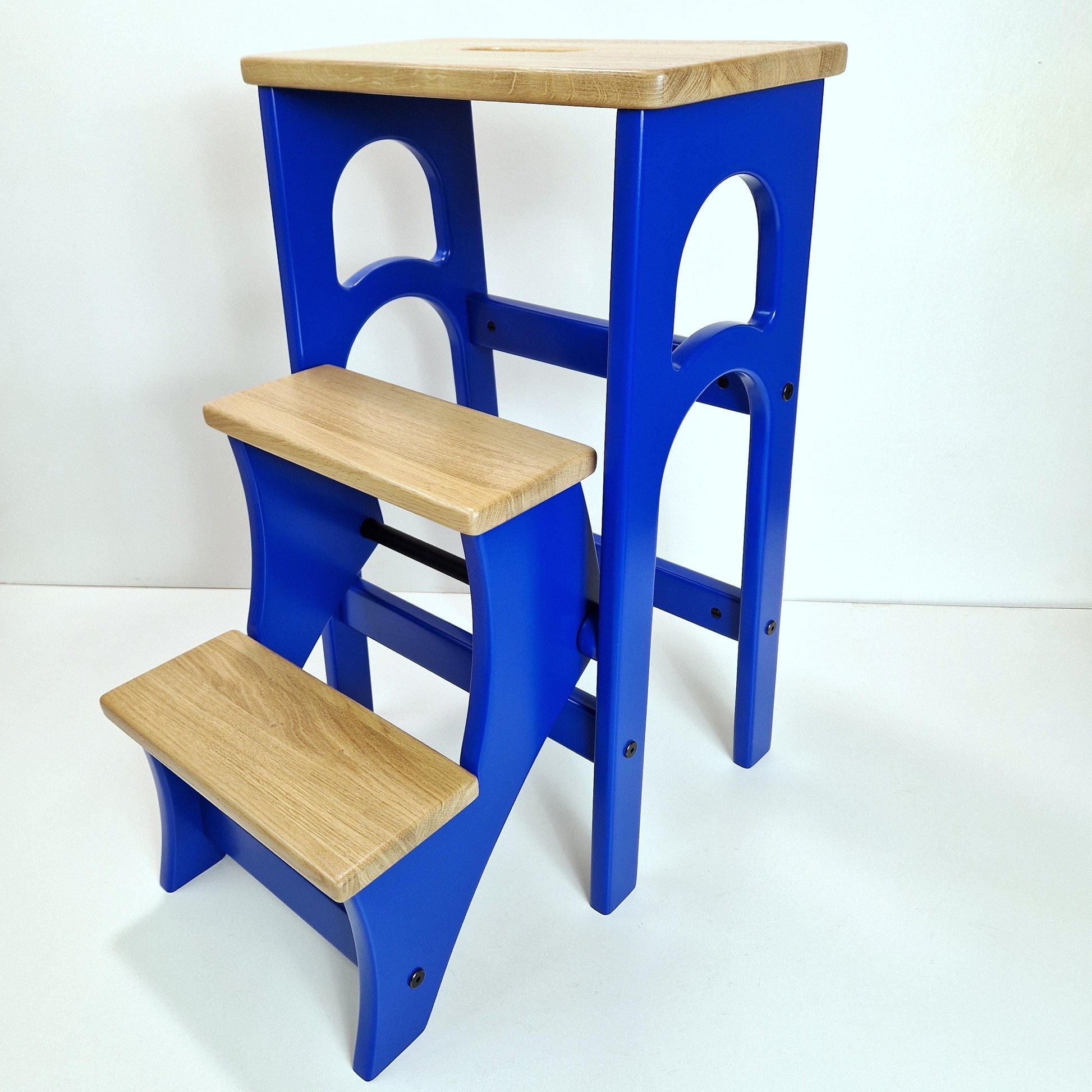 Stepladder for Kitchen StepStool for Library Stool Ladder Convertible Chair Kitchen Step Stool Dinning Stool Transformer Stool