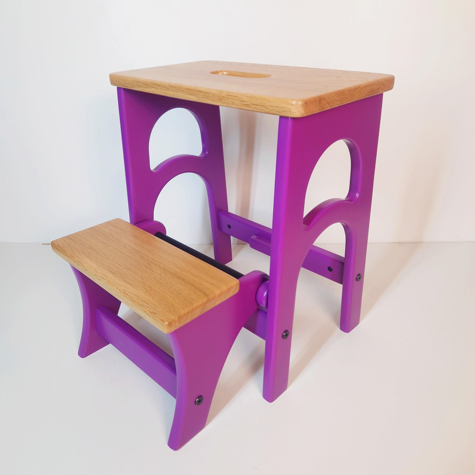 Stepladder, StepStool, Stool Ladder, Foot Stool, Convertible Chair, Kitchen Step Stool, Dinning Stool, Transformer 17.8"