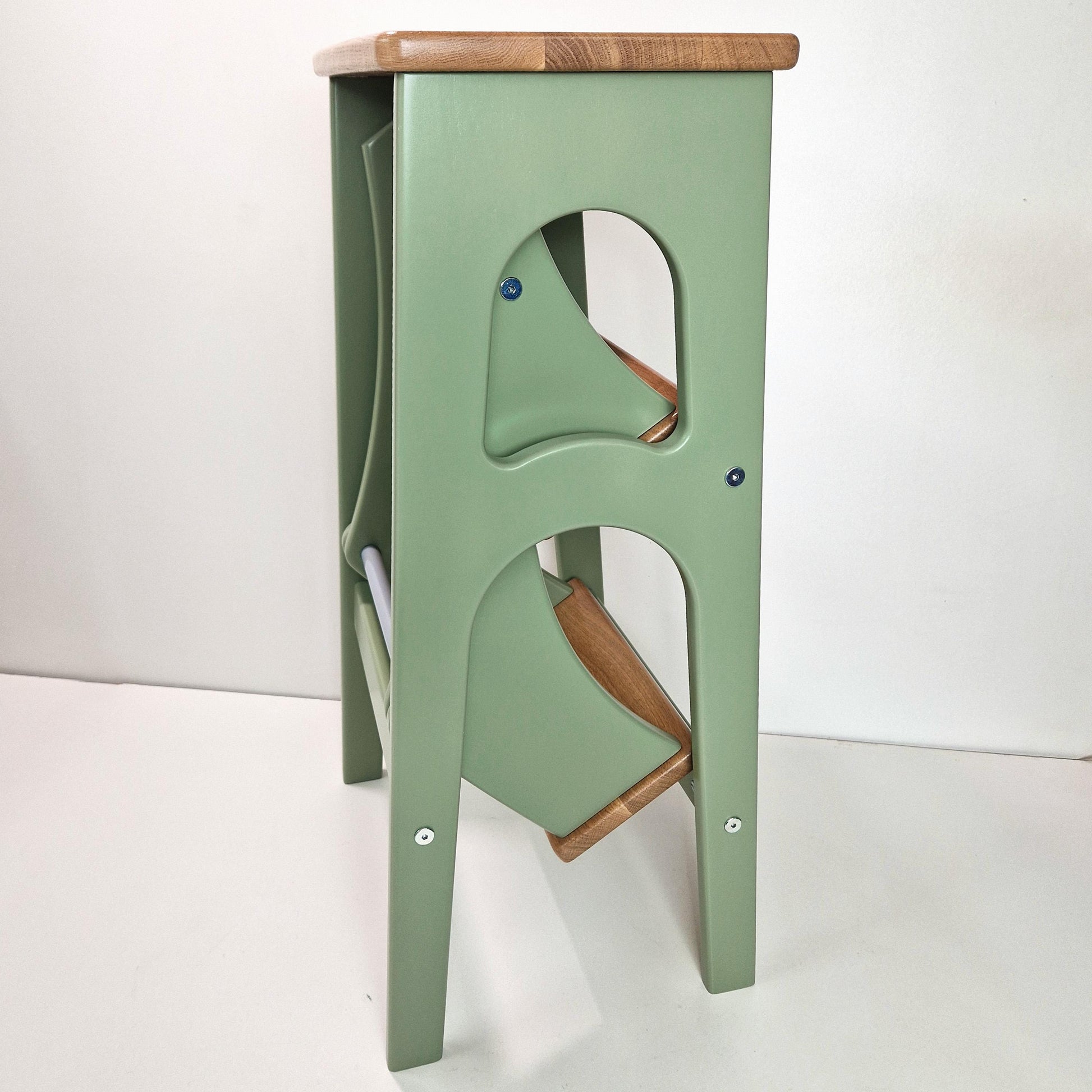 High Stepladder 28.5 inches, StepStool, Stool Ladder, Foot Stool, Convertible Chair, Kitchen Step Stool, Dinning Stool, Transformer Stool