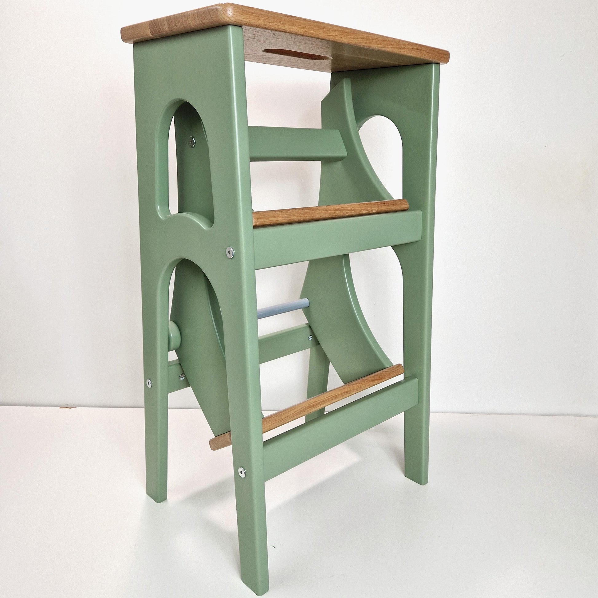High Stepladder 28.5 inches, StepStool, Stool Ladder, Foot Stool, Convertible Chair, Kitchen Step Stool, Dinning Stool, Transformer Stool