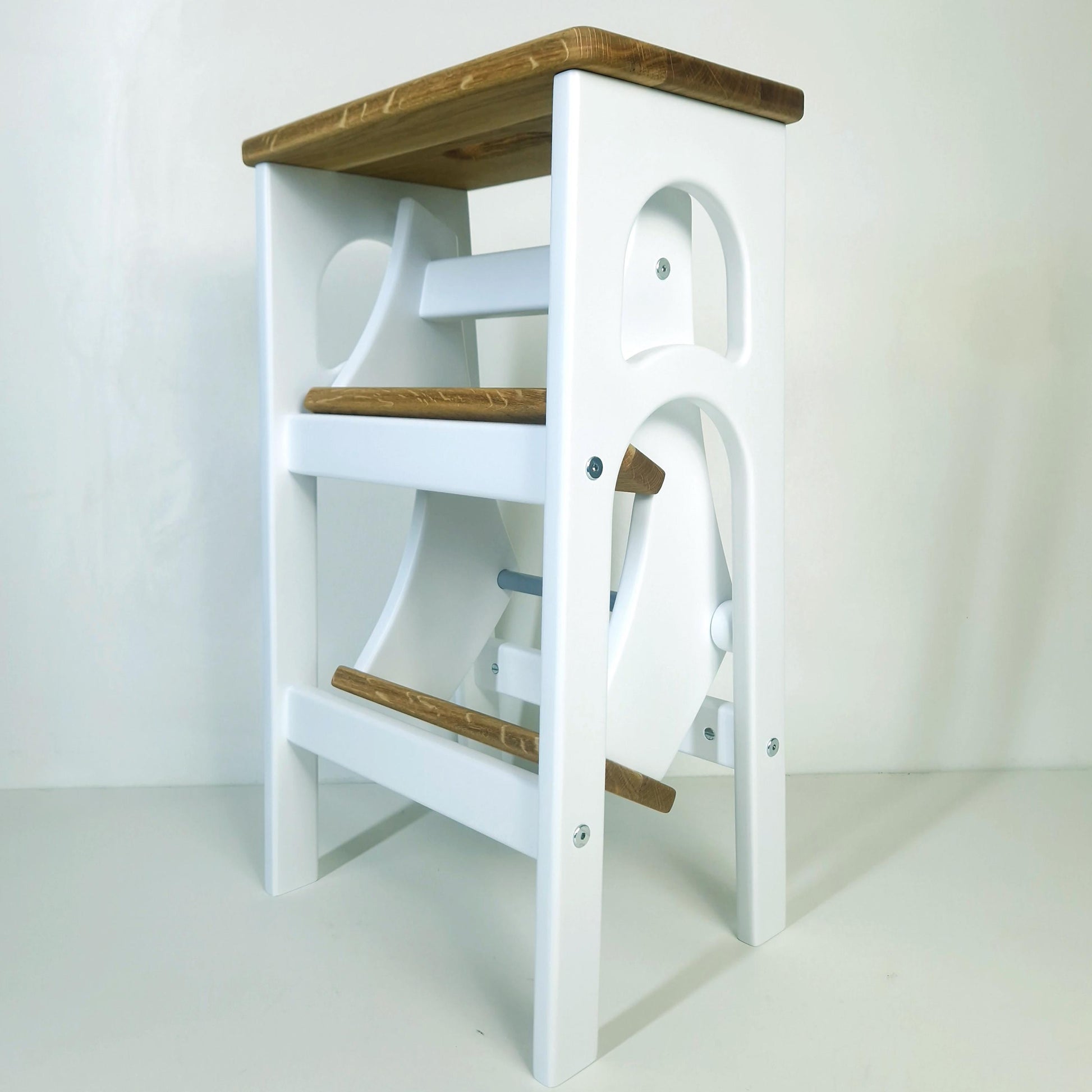 Stepladder, StepStool, Stool Ladder, Foot Stool, Convertible Chair, Kitchen Step Stool, Dinning Stool, Transformer