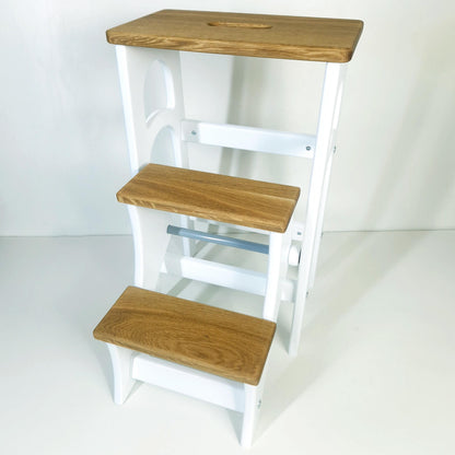 Stepladder, StepStool, Stool Ladder, Foot Stool, Convertible Chair, Kitchen Step Stool, Dinning Stool, Transformer