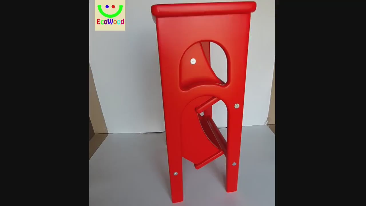 Stepladder emerald green, StepStool, Stool Ladder, Foot Stool, Convertible Chair, Kitchen Step Stool, Dinning Stool, Transformer Stool