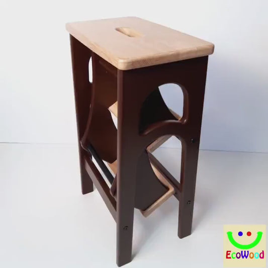 Stepladder, StepStool, Stool Ladder, Foot Stool, Convertible Chair, Kitchen Step Stool, Dinning Stool, Transformer Stool