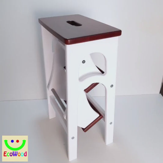 Stepladder, StepStool, Stool Ladder, Foot Stool, Convertible Chair, Kitchen Step Stool, Dinning Stool, Transformer Stool