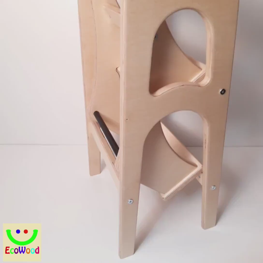 High Stepladder 28.5 inches, StepStool, Stool Ladder, Foot Stool, Convertible Chair, Kitchen Step Stool, Dinning Stool, Transformer Stool