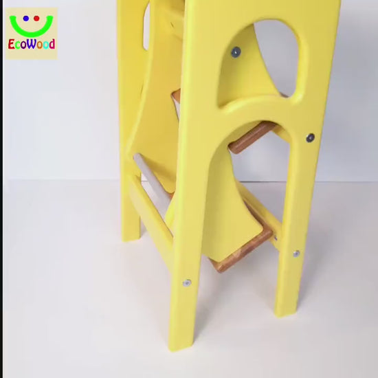 Stepladder for Kitchen StepStool for Library Stool Ladder Convertible Chair Kitchen Step Stool Dinning Stool Transformer Stool