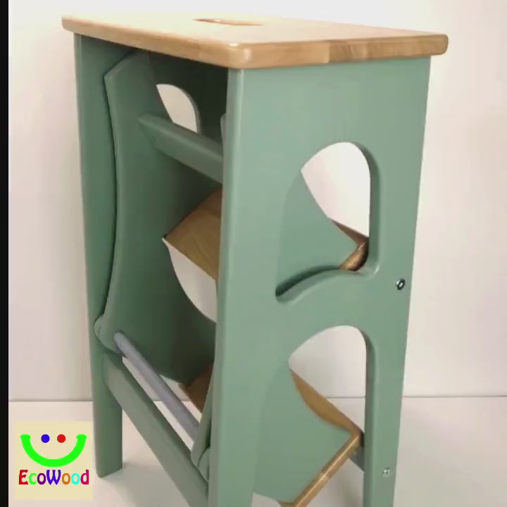 High Stepladder 28.5 inches, StepStool, Stool Ladder, Foot Stool, Convertible Chair, Kitchen Step Stool, Dinning Stool, Transformer Stool