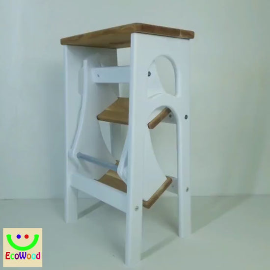 Stepladder, StepStool, Stool Ladder, Foot Stool, Convertible Chair, Kitchen Step Stool, Dinning Stool, Transformer