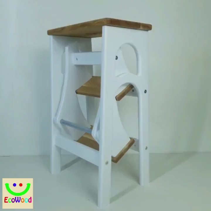 Stepladder, StepStool, Stool Ladder, Foot Stool, Convertible Chair, Kitchen Step Stool, Dinning Stool, Transformer