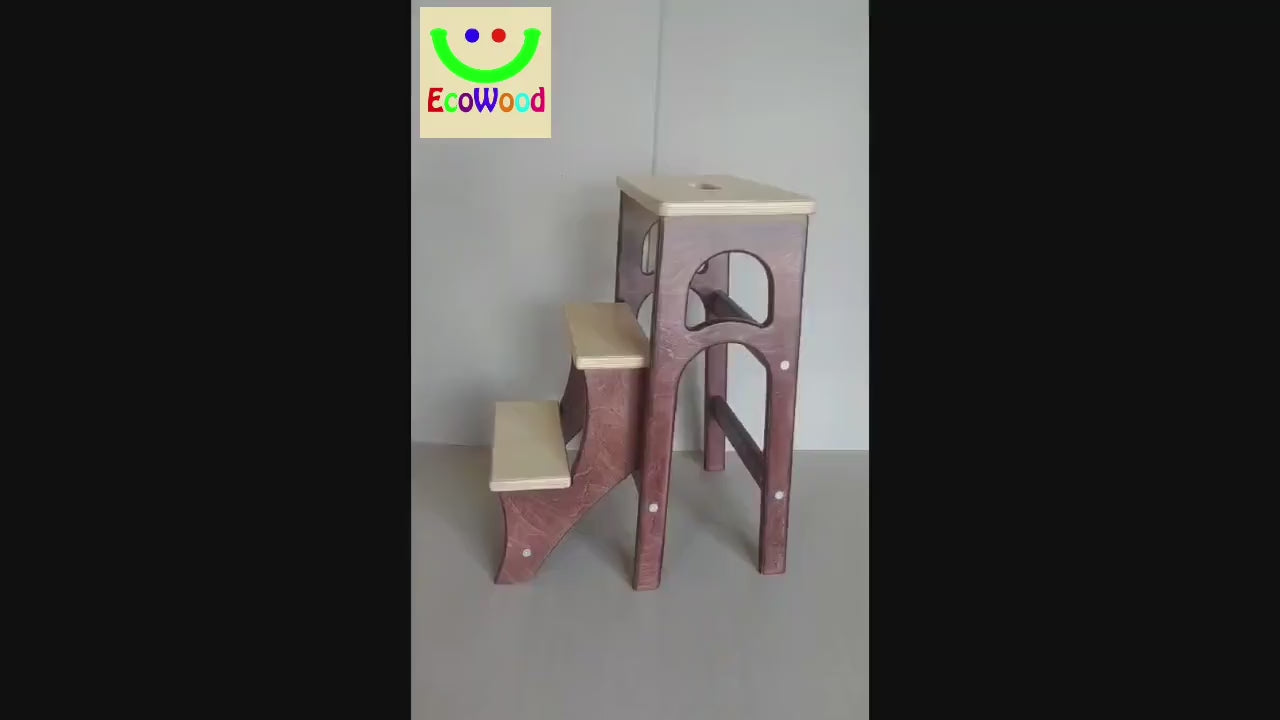 Stepladder, StepStool, Stool Ladder, Foot Stool, Convertible Chair, Kitchen Step Stool, Dinning Stool, Transformer Stool